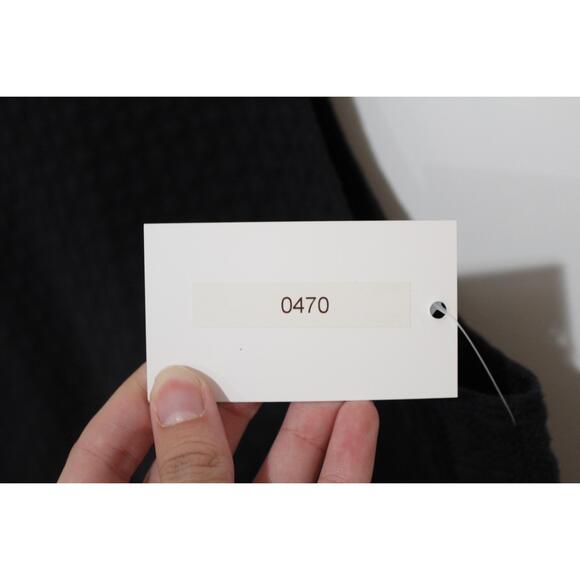 Womens Abercrombie & Fitch Black High Neckline Textured Dress Size Medium M - Picture 6 of 6